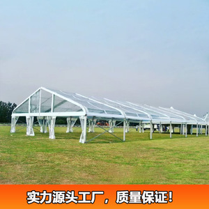 Carpa de Columnas Curvas TFS, Carpa de PVC de Una Sola Capa con Estructura de Acero, Carpa para Eventos, Bodas y Fiestas para las Cuatro Estaciones - Product Image 4