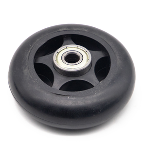 Next-Gen Cast Iron Core Pu Service Cart Casters Set Of 4 Pieces 360° Smooth Rotation And Soft-Touch Surface For Mobile Workbench - Product Image 4