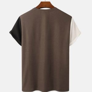 T-shirt pour homme de haute qualité personnalisé, 100% coton, respirant, écologique, tendance, haut en maille - Product Image 6