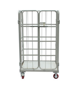 Chariot à roulettes pour la logistique, cage à palettes, chariot de stockage, chariot roulant pour entrepôt - Product Image 4