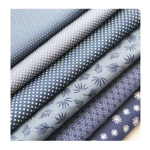 wholesale 65%polyester 35%cotton tc poplin printed shirts fabrics for men