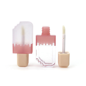 Trapezoidal Ice Cream Lip Gloss Lipstick Liquid Blush Corrector Contour Highlighter Sombra de ojos Tubo vacío - Product Image 2