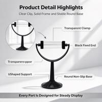 Prisme en verre cristal triangulaire rotatif en gros avec support noir en forme de U