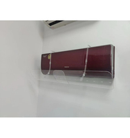 Déflecteur d'air manuel réglable pour climatiseurs split, plage de taille 560-1020 mm, améliore la circulation du refroidissement et du chauffage
