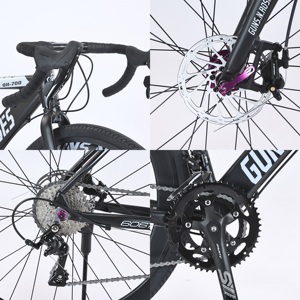 Bicicleta de Carretera de Aluminio Unisex Personalizable de 21 Velocidades, 700c, Ligera, con Frenos de Disco para Carreras en Tierra, Bicicleta de Carretera Ordinaria de 700c - Product Image 5