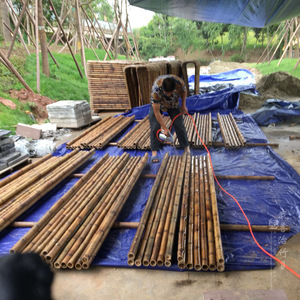 Bamboo Fencing For Landscape Decor Round Bamboo Panels ZQ 01 Community Parks And Scenic Spots - Product Image 4