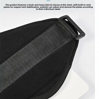 Ceinture Correctrice Réglable pour Pectus Carinatum et Excavatum chez l'Enfant, Sangle de Fixation pour Déformité Thoracique, Plaque Amovible, Orthèses pour Tout-Petits