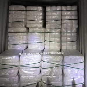 Trapos de Algodón Blancos para Uso Industrial, Paños de Limpieza Blancos, Trapos Blancos al por Mayor para Limpieza - Product Image 1