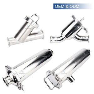 Vệ sinh thép không gỉ 316L 304 <span class=keywords><strong>Y</strong></span> loại lọc lọc - Product Image 4