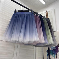 Jupes de danse et de ballet vertes dégradées de qualité supérieure pour femmes adultes, collection 2026, très demandées