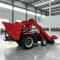 Matériel agricole pour tracteurs : Machine de récolte à faible consommation pour blé, riz et soja, avec moteur et boîte de vitesses pour décorticage