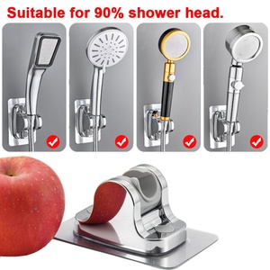 Upgrade Self-Adhesive Adjustable Shower Holder <b>Bracket</b> Wall Mount <b>Bracket</b> Handheld Shower Head Holder - Product Image 5