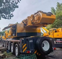 Grue tout-terrain XCA750 avec hauteur de levage de 155 m, moteur double, 7 sections de flèche, 7 essieux et stabilisateurs en forme de H