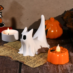 Diy Silicone Mold for Halloween Ghost <strong>cat</strong> <strong>Figurines</strong>, Silicone Mold for Gypsum Candles - Product Image 6