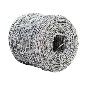 complete in specifications Railway barbed wire fence stainless steel knife barbed wire barbed rope