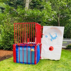 Jeu de dunk tank gonflable de haute qualité, pas cher, pour l'été, pour enfants et adultes - Product Image 3