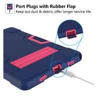 Étuis de protection antichoc pour tablettes Tab S10+/S10 Plus/S9 FE/A9 Plus/X216/X200/A7 10,5 pouces, colorés et résistants aux chutes