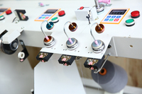 Machine à doubler, tordre et bobiner le fil automatique haute vitesse pour l'industrie textile, état neuf, commande par moteur PLC, marque Hengrun