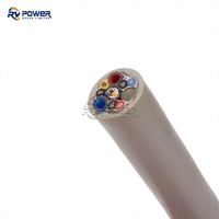 Cable Umbilical Híbrido Rov, Energía + Fibra Óptica + Comunicación + Manguera + Kevlar