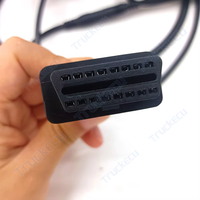 Arnés de servicio pesado de ingeniería Compatible con Vocom ECU Cable de prueba de programación Rail Engine Mack Truck Excavator Cable de diagnóstico