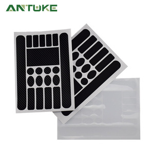 Pegatinas Protectoras para Cuadro de Bicicleta, Fibra de Carbono Negra, PVC Resistente a Arañazos, Protector de Cadena para Bicicleta de Carretera, Película Protectora - Product Image 2