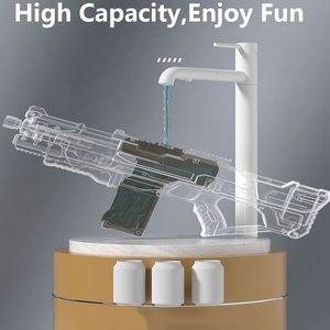 Pistolet à eau géant électrique automatique 850CC à vente chaude, portée jusqu'à 30 pieds, pistolet à eau pour adultes et enfants - Product Image 5
