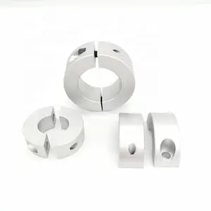 High Quality Custom Carbon Steel Separate Shaft Fixed Double Split Shaft Collars Inner Diameter 3-10mm CNC Machining Parts