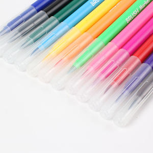Soft Brush <b>Watercolor</b> <b>Pen</b> Set Custom Art Drawing Stationery Washable Brush Marker <b>Pen</b> - Product Image 1
