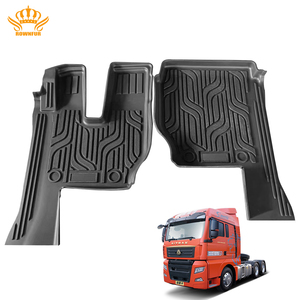 Vente en gros de tapis de sol en plastique imperméable TPE pour voiture et camion, position avant, modèle CR-V pour DAF/MAN TGA/VOLVO FH - Product Image 2