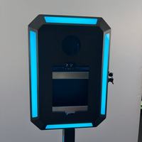 Robot de photographie mobile à 360 degrés avec DRL et support iPad pour événements et salons professionnels