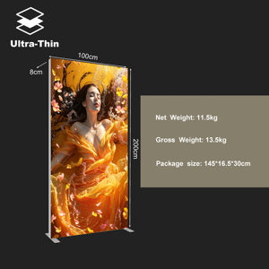 Led <strong>Display</strong> <strong>Board</strong> <strong>Light</strong> Box Slim Frameless Advertising Lightbox Led Lightbox <strong>Display</strong> - Product Image 3