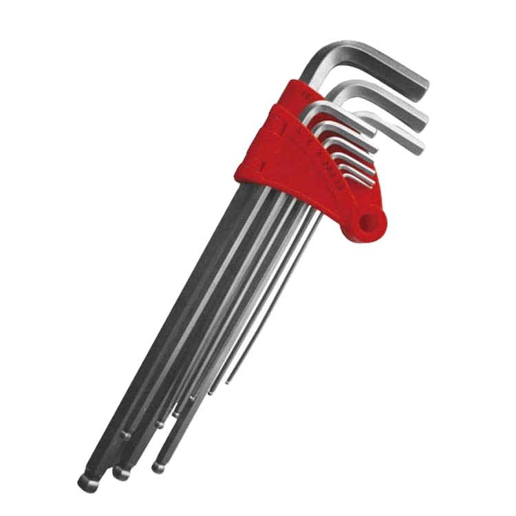 High Performance High Quality China Factory 9Pcs Metric cr-v hex key spanner