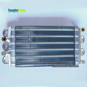 Pièces de rechange pour four mural à gaz Échangeurs de chaleur principaux tout en cuivre 270MM pour les chaudières à gaz BAXI <span class=keywords><strong>CHAPPEE</strong></span> De Dietrich Remplacement - Product Image 3