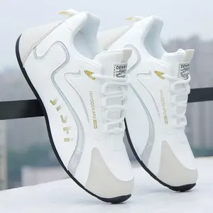 Chaussures de sport décontractées pour hommes, style rétro, <span class=keywords><strong>plateforme</strong></span>, en cuir PU imperméable, légères, respirantes, antidérapantes, pour le basketball - Product Image 3