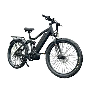 Powerful Mid Drive Motor 1000w Hybrid Electric Bicycle Road 27.5 26 Electric Bike E-bike Mountain Ebike For Adult