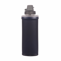 Bouteille d'eau de 600 ml, sans BPA, bouteilles souples à compression rapide pour la course à pied, gourde d'hydratation en TPU, gourde d'hydratation pliable