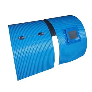 Couvertures de bande transporteuse en <span class=keywords><strong>acier</strong></span> résistant à la pluie pour interrupteur de désalignement systèmes de convoyeur à bande pour installations minières industrielles de sable et de gravier - Product Image 4