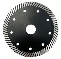 Disque diamanté professionnel de haute qualité pour coupe rapide de carreaux en céramique, porcelaine, marbre et granit, avec noyau noir premium et bord turbo