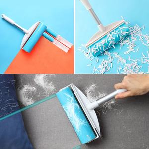 Rodillo de silicona lavable y reutilizable para recoger el pelo, cepillo de limpieza para quitar pelusas de perros y gatos, 3 unidades - Product Image 3