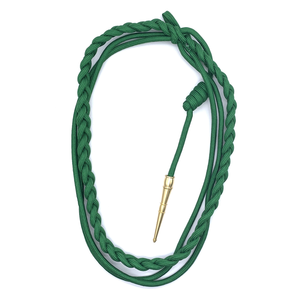 100% Polyester Eco-Friendly Ceremonial Uniform Ceremonial Uniform Braided Hat <b>Cord</b> Customized Uniform Braided <b>Cord</b> Rope - Product Image 1