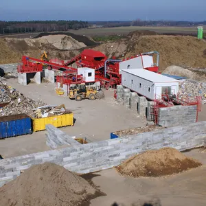 Mülls ortierung und-sammlung Hausmüll recycling linie Hausmüll abfall recycling maschine