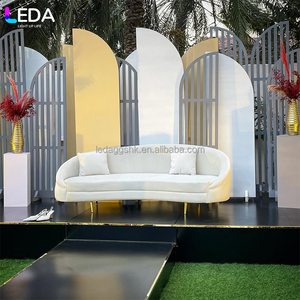 LEDA Modern Custom Wedding Backdrop Acrylic Arch Event Stage Decorations Large Backdrop for Party Decoration - Product Image 2