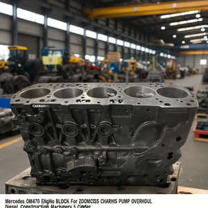 Bloque de Motor Mercedes OM470 para Bomba de Chasis Zoomlion, Reparación de Maquinaria de Construcción Diésel, 5 Cilindros - Product Image 3