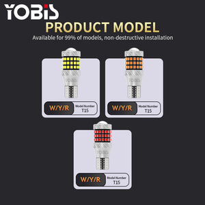 YOBIS T15 Projecteur <span class=keywords><strong>de</strong></span> phare Len Light 921 W16W 57SMD 2016 <span class=keywords><strong>LED</strong></span> Auto <span class=keywords><strong>Feu</strong></span> <span class=keywords><strong>de</strong></span> freinage supplémentaire Canbus 24V Feux <span class=keywords><strong>de</strong></span> <span class=keywords><strong>recul</strong></span> Voiture 12V <span class=keywords><strong>Feu</strong></span> <span class=keywords><strong>de</strong></span> jour DRL - Product Image 6