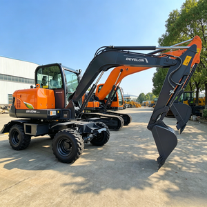 รถขุดล้อยาง DX60W ECO นำเข้าจากโรงงานโดยตรง ประหยัดพลังงาน ขนาดกะทัดรัด บังคับง่าย เหมาะสำหรับงานที่กระจัดกระจาย - Product Image 1