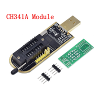 Module programmeur USB CH341A pour EEPROM Flash BIOS série 24 25 + pince de test SOIC8 SOP8 pour EEPROM 93CXX / 25CXX / 24CXX
