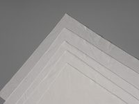 Lingettes pour salles blanches pharmaceutiques GMP 6x6 pouces 110 g/m² 1009SLE, sans peluches, à bords scellés au laser