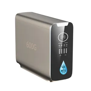 Süper lüks sessiz baskı ters osmosis su filtresi sistemi saatte 65 litre su yapıcı