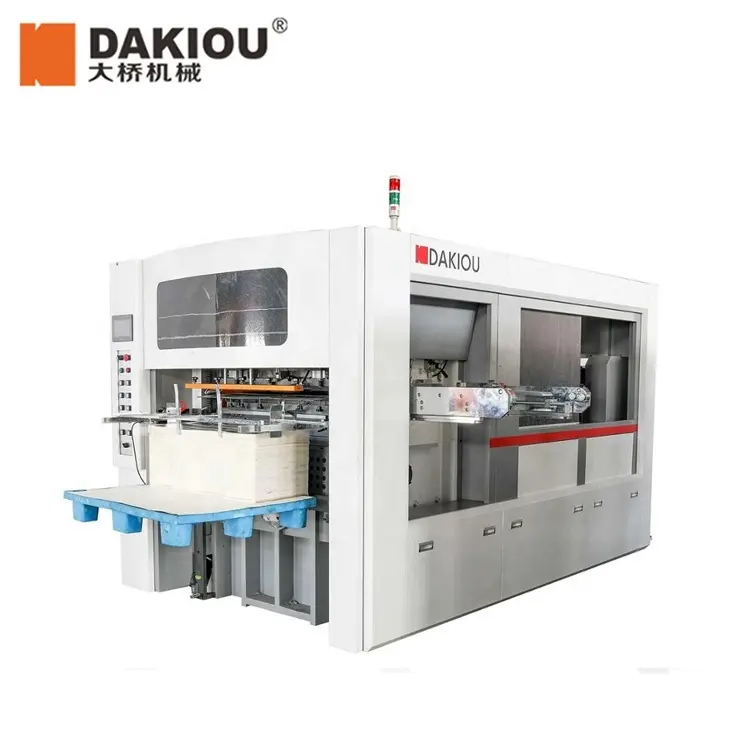 DAKIOU-máquina de embalaje de corte con alimentador automático, cortador de punzonado de papel, PY-950/1200
