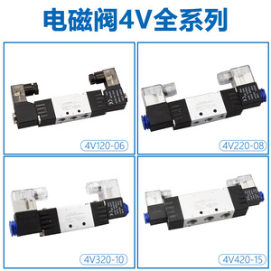 ลิกซวน 4V ซีรีส์โซลินอยด์วาล์วควบคุมแบบคู่อลูมิเนียมอัลลอยด์ 185x68 มม. ลม 0.15-0.8Mpa - Product Image 3